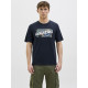 Jack and Jones Μπλε T-shirt C Neck - 12269324