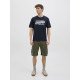 Jack and Jones Μπλε T-shirt C Neck - 12269324