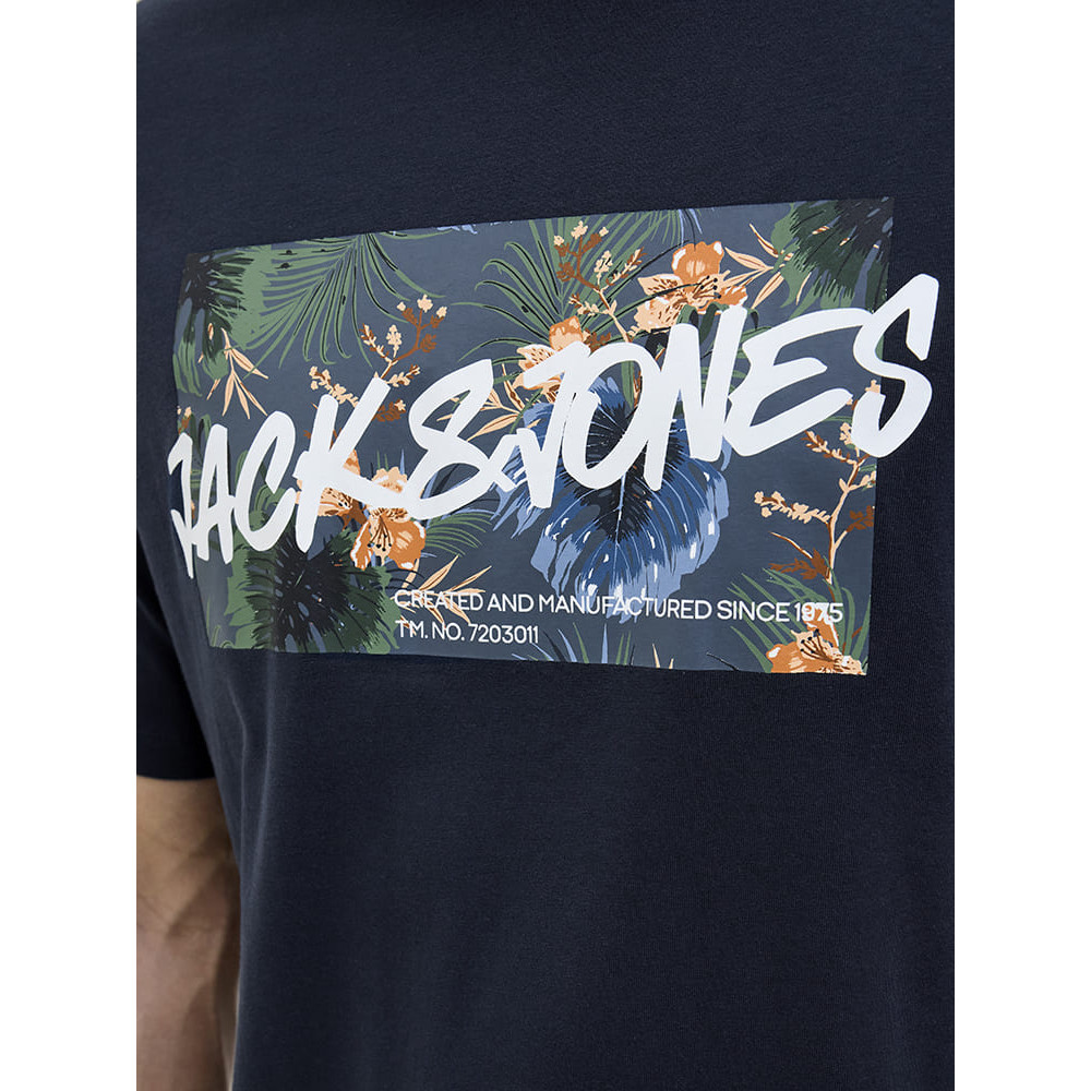 Jack and Jones Μπλε T-shirt C Neck - 12269324