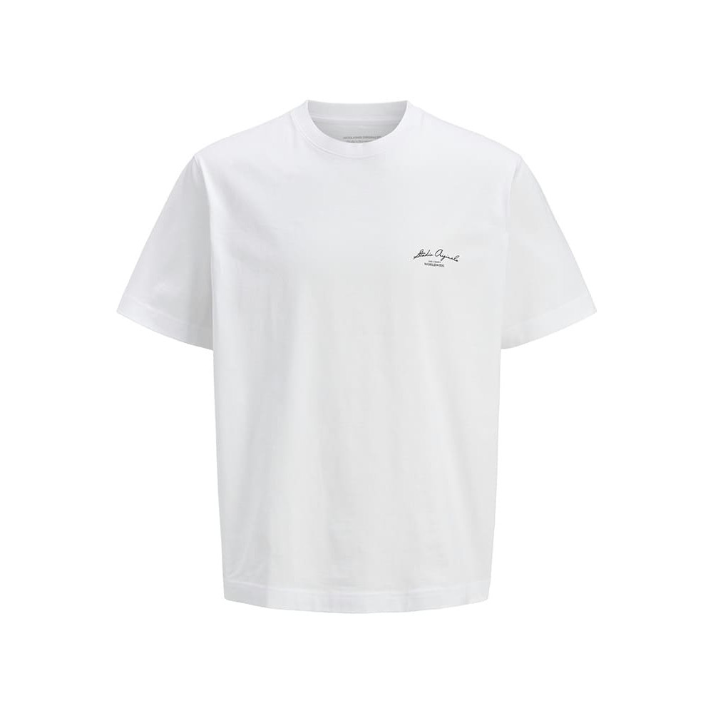 Jack and Jones Λευκό T-shirt C Neck - 12273015
