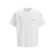 Jack and Jones Λευκό T-shirt C Neck - 12273015