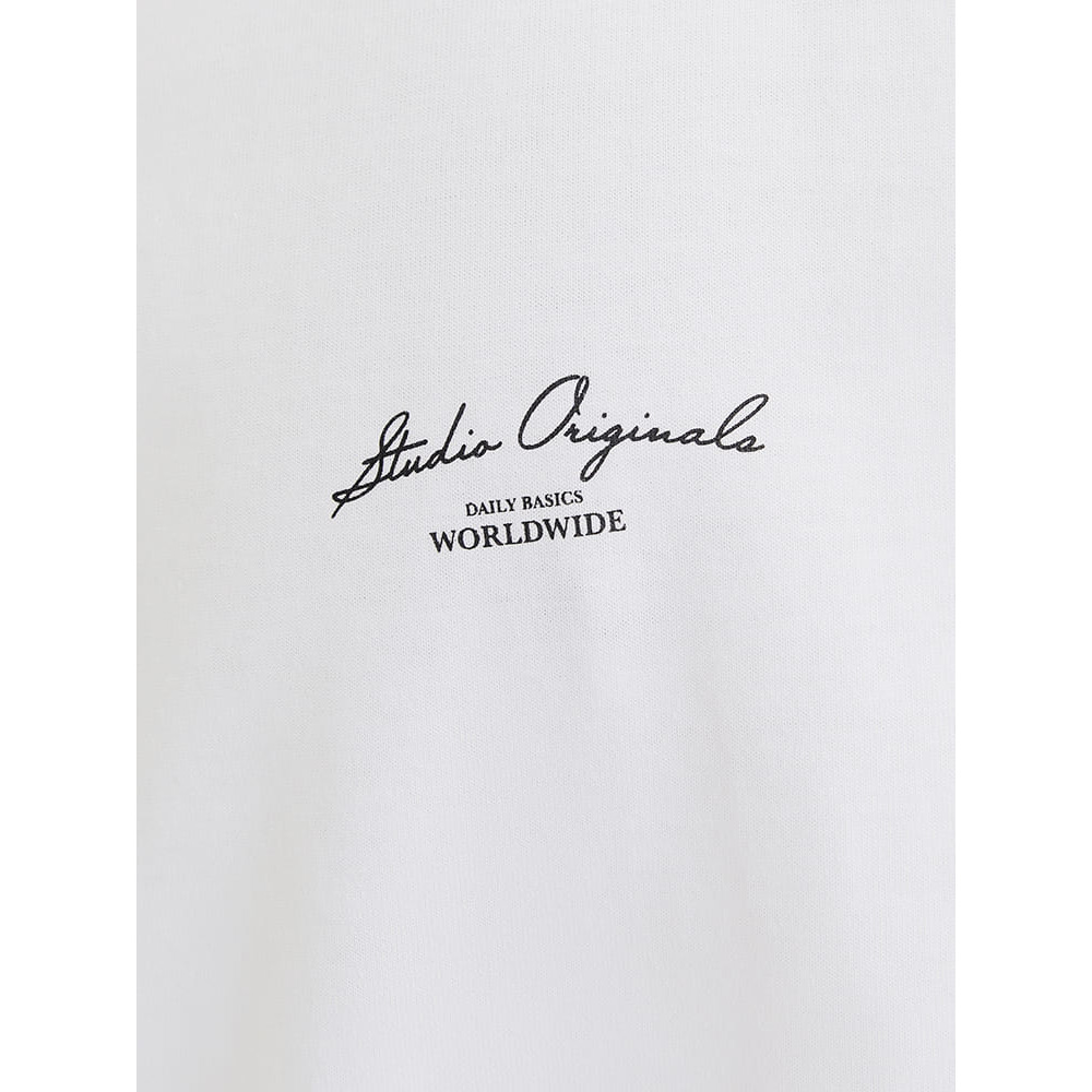 Jack and Jones Λευκό T-shirt C Neck - 12273015