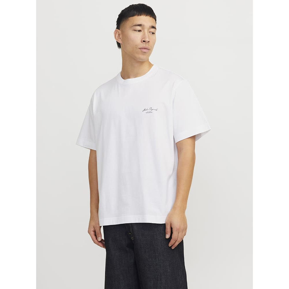 Jack and Jones Λευκό T-shirt C Neck - 12273015
