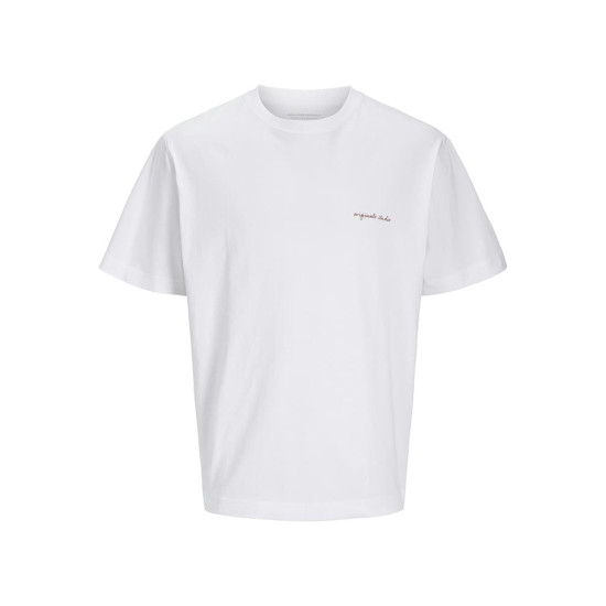 Jack and Jones Λευκό T-shirt C Neck - 12273388