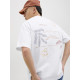 Jack and Jones Λευκό T-shirt C Neck - 12273388