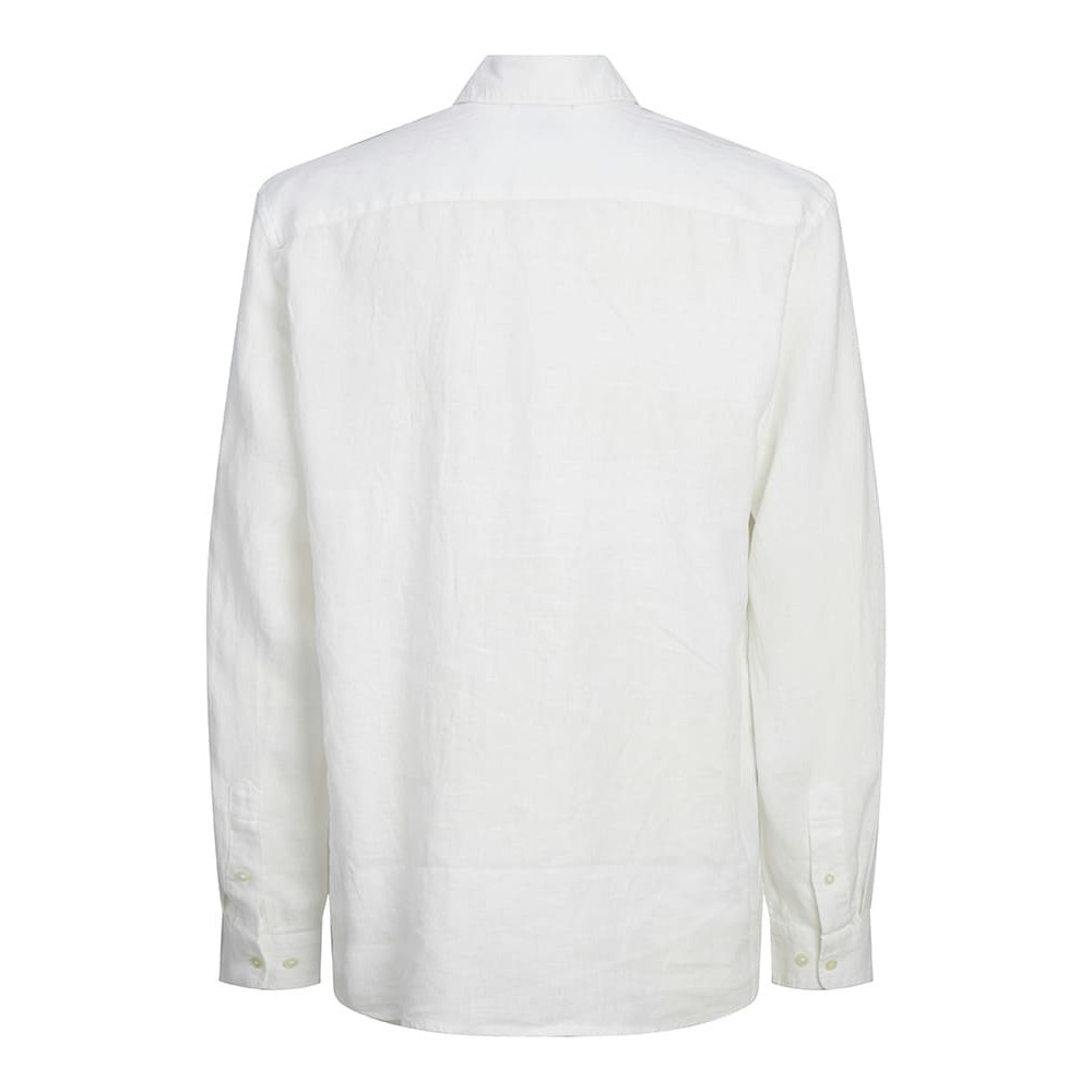 Jack and Jones Λευκό Πουκάμισο 100% Λινό - 12273907