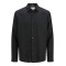 Jack and Jones Μαύρο Πουκάμισο 100% Λινό - 12273907