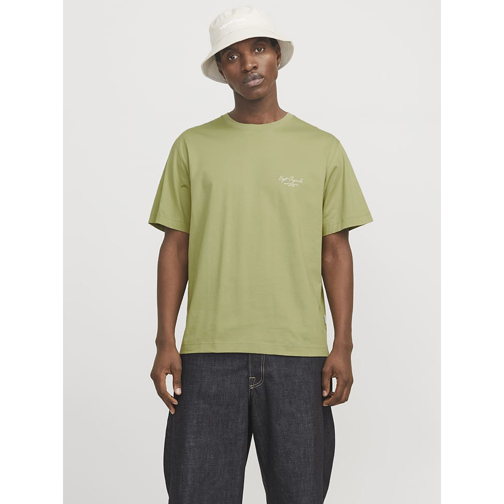 Jack and Jones Πράσινο T-shirt C Neck - 12273015