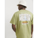 Jack and Jones Πράσινο T-shirt C Neck - 12273015