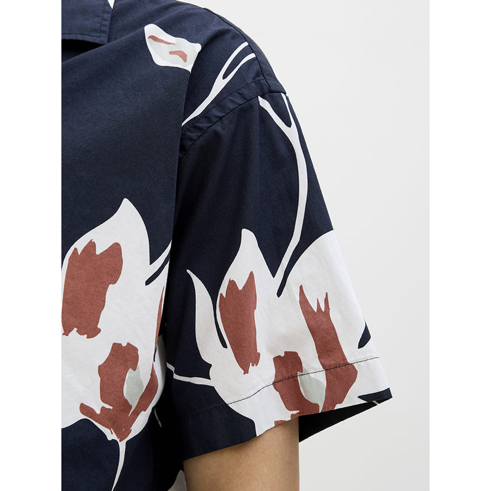 Jack and Jones Μπλε Σκούρο Πουκάμισο Hawaiian - 12274927