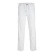 Jack and Jones Λευκό Παντελόνι Linen Blend - 12274977