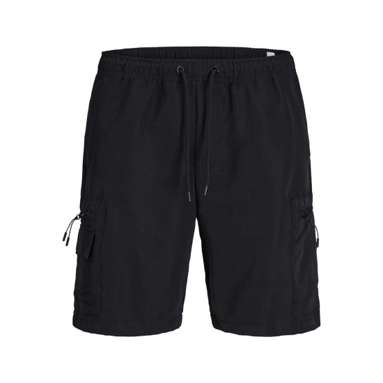 Jack and Jones Μαύρη Βερμούδα Cargo - 12277380
