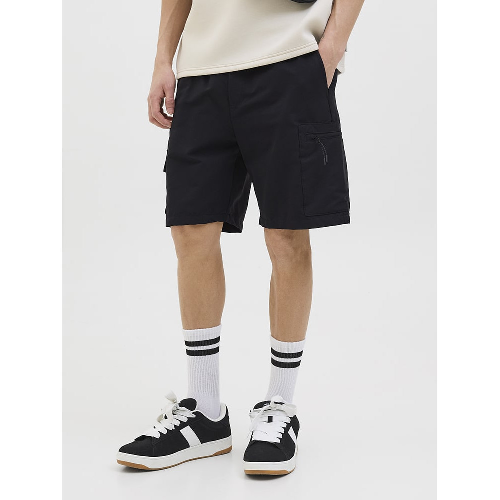 Jack and Jones Μαύρη Βερμούδα Cargo - 12277380