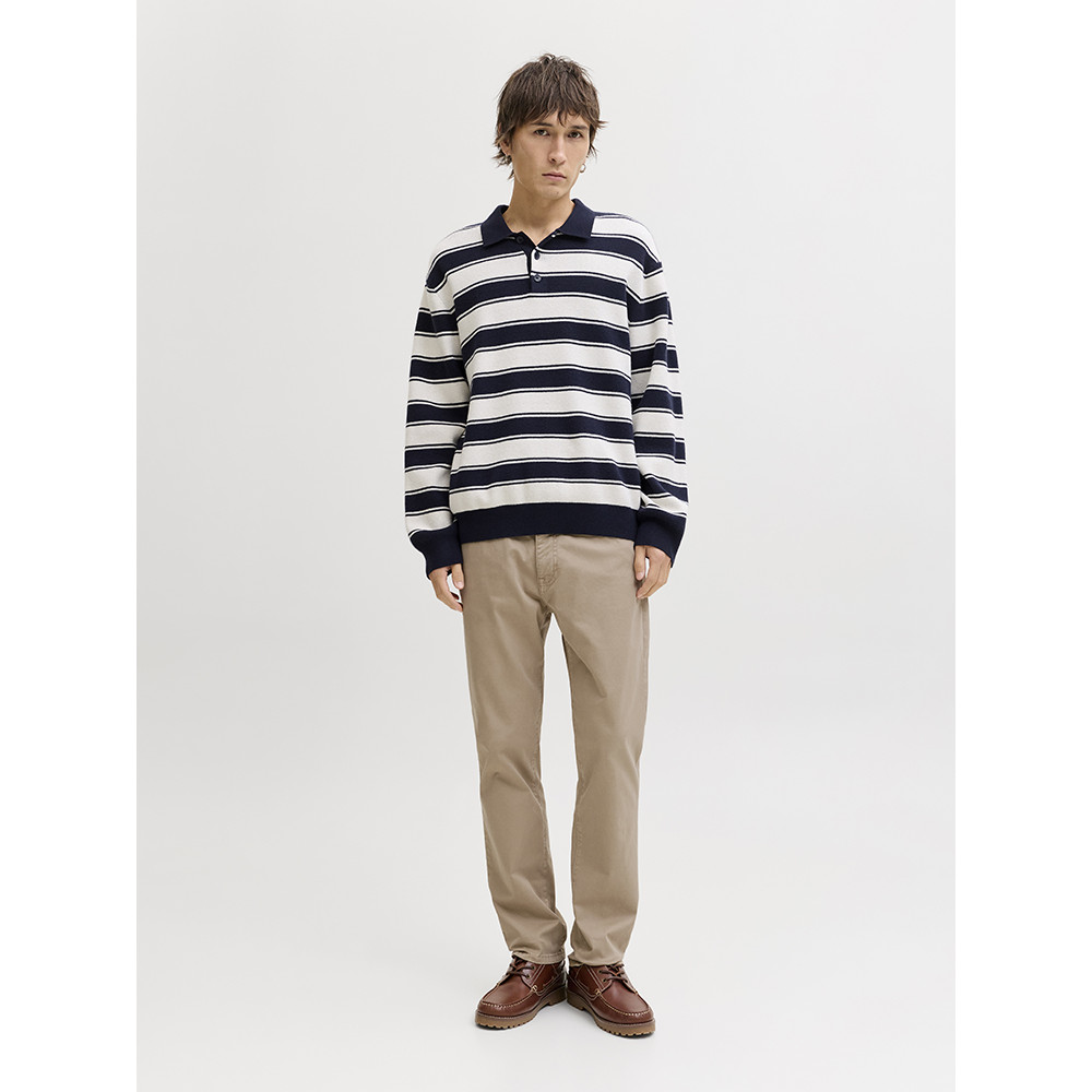 Jack and Jones Μπεζ Παντελόνι - 12293328