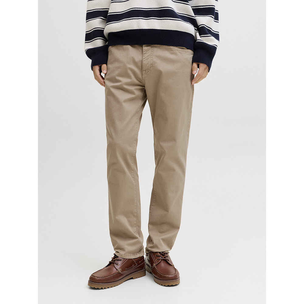 Jack and Jones Μπεζ Παντελόνι - 12293328