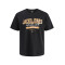 Jack and Jones Μαύρο T-shirt C Neck - 12288016