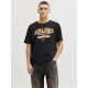 Jack and Jones Μαύρο T-shirt C Neck - 12288016