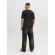 Jack and Jones Μαύρο T-shirt C Neck - 12288016