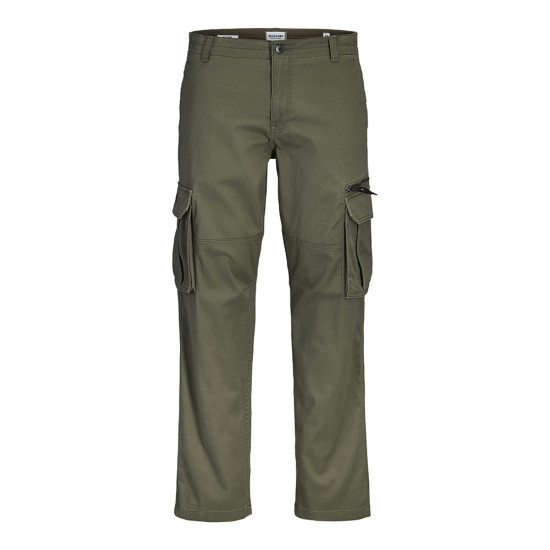 Jack and Jones Πράσινο Παντελόνι Cargo - 12291432