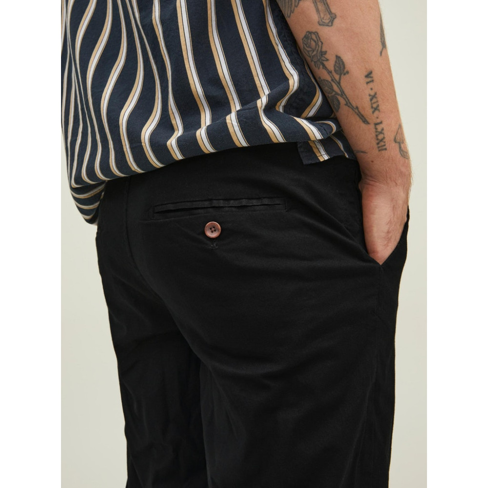 Jack and Jones Μαύρο Παντελόνι Chino - 12210114