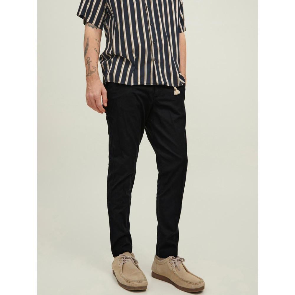 Jack and Jones Μαύρο Παντελόνι Chino - 12210114