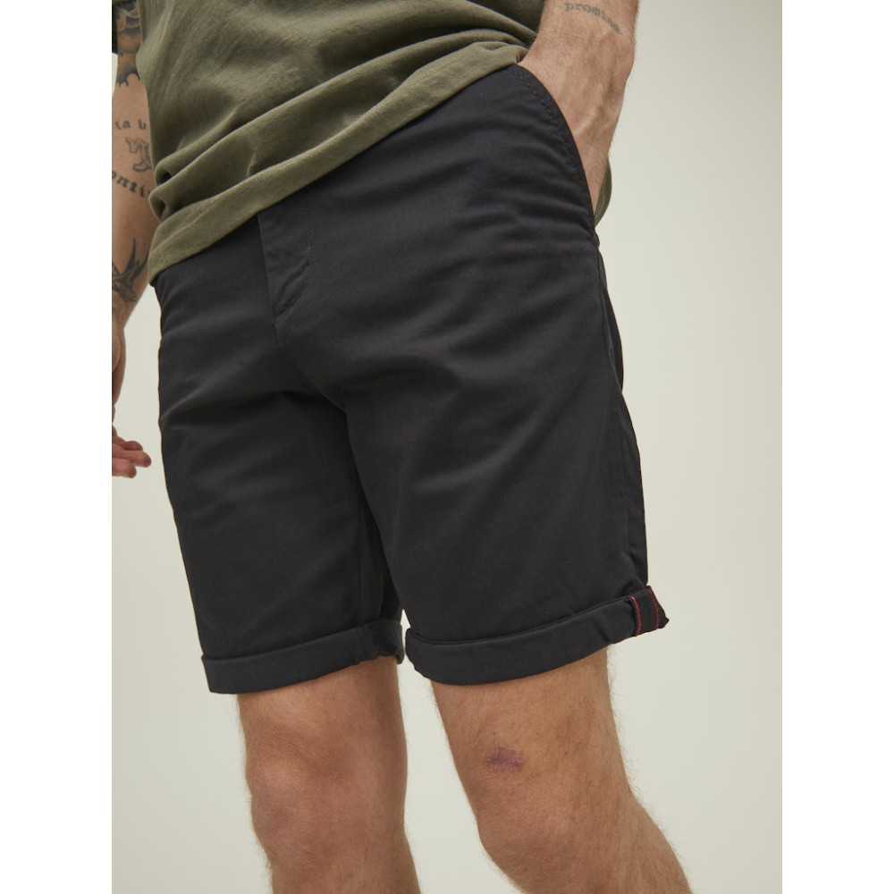 Jack and Jones Μαύρη Βερμούδα Chino - 12165604