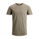 Jack and Jones Μπεζ T-shirt C Neck - 12182498