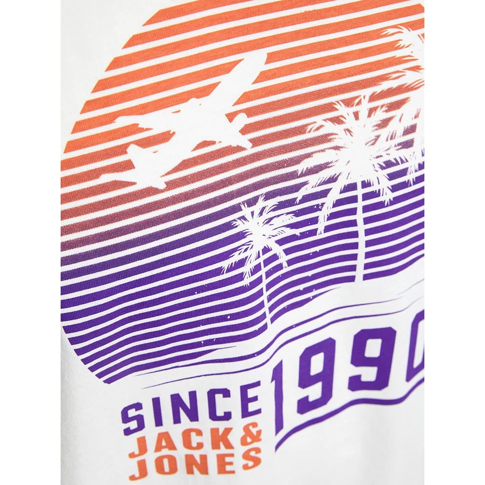 Jack and Jones Λευκό T-shirt C Neck - 12221927