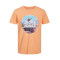 Jack and Jones Πορτοκαλί T-shirt C Neck - 12221007