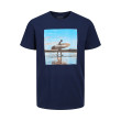 Jack and Jones Μπλε Σκούρο T-shirt C Neck - 12221007