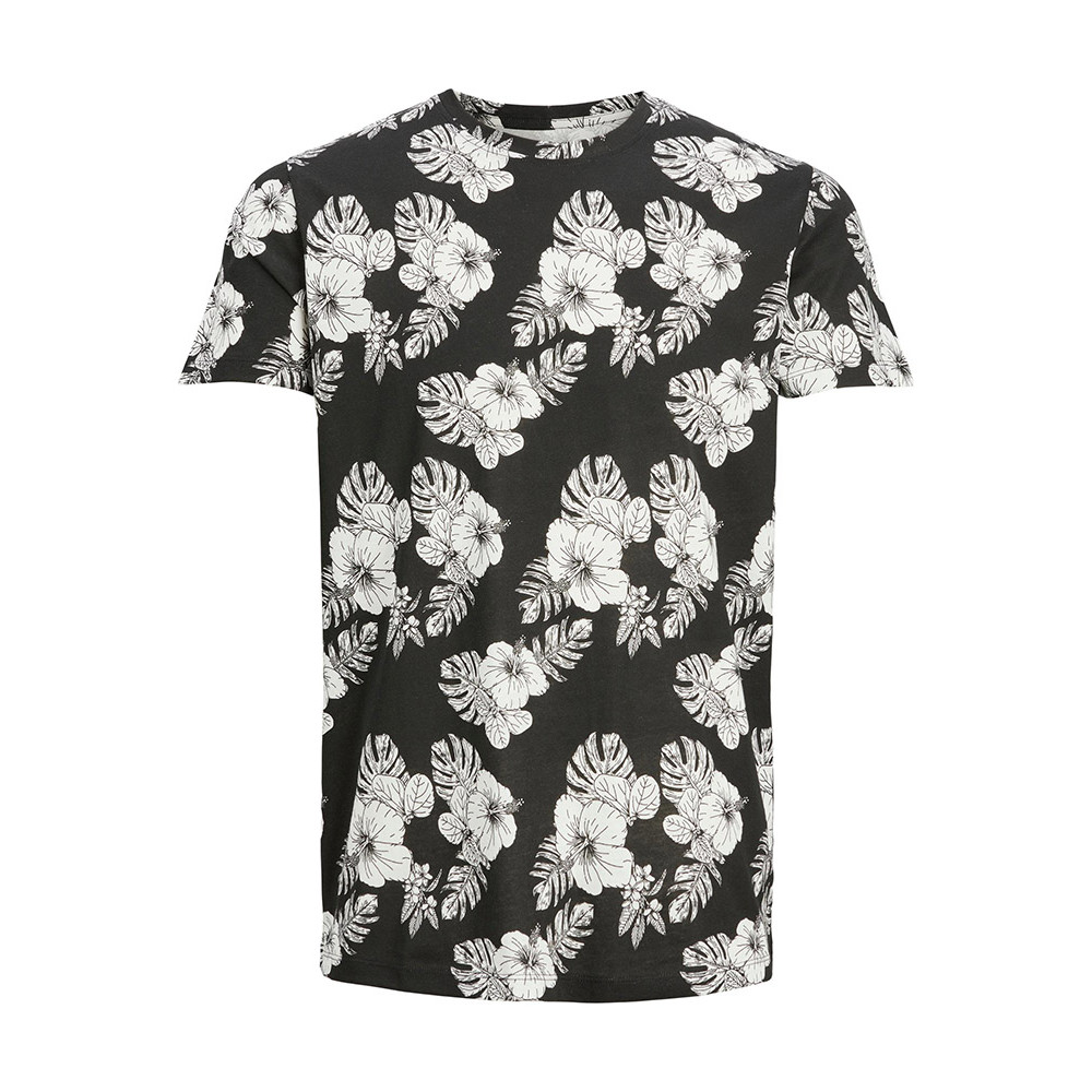 Jack and Jones Μαύρο T-shirt C Neck - 12223932