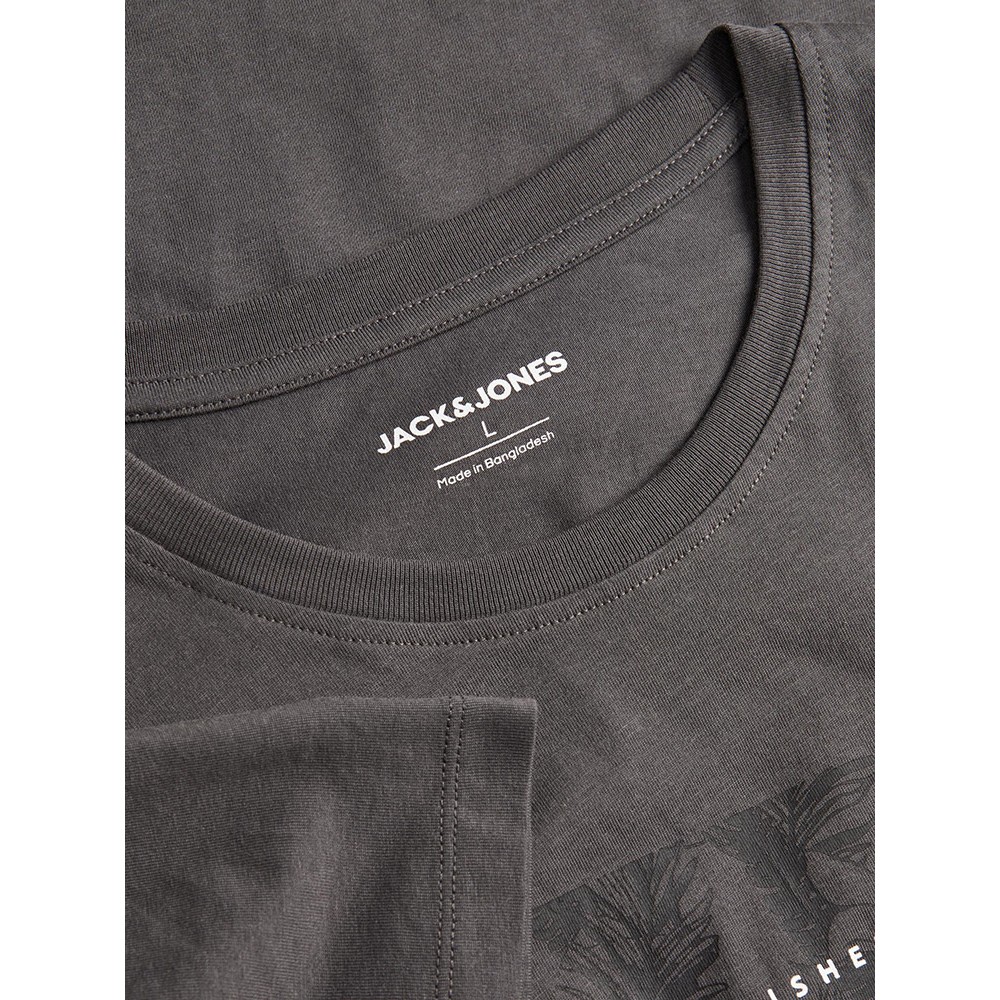Jack and Jones Ανθρακί T-shirt C Neck - 12224165