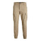 Jack and Jones Μπεζ Παντελόνι Cargo - 12231346