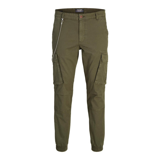 Jack and Jones Πράσινο Παντελόνι Cargo - 12231346