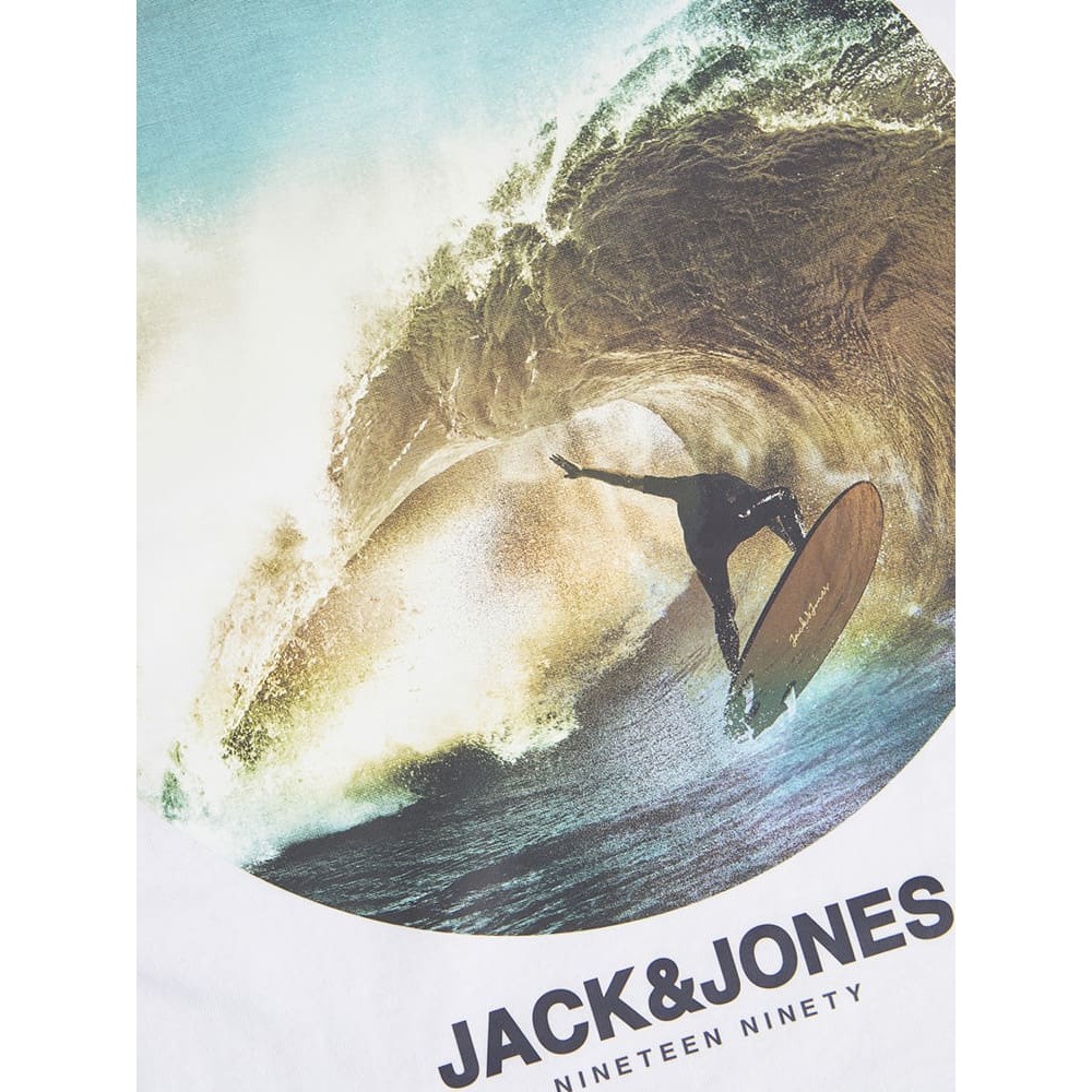 Jack and Jones Λευκό T-shirt C Neck - 12247798