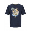 Jack and Jones Μπλε T-shirt C Neck - 12247808