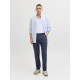 Jack and Jones Μπλε Παντελόνι Linen Blend- 12248604