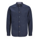 Jack and Jones Μπλε Πουκάμισο Linen Blend - 12248580