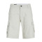 Jack and Jones Εκρού Βερμούδα Cargo - 12182555