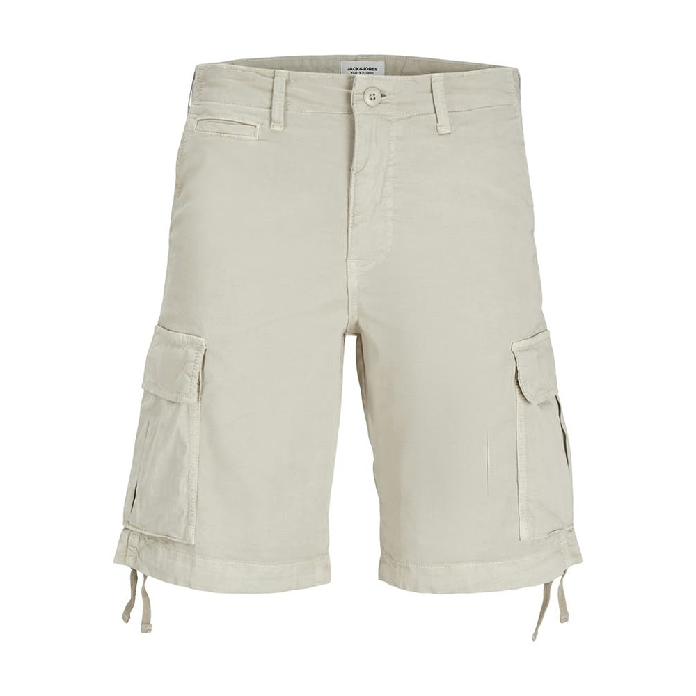 Jack and Jones Εκρού Βερμούδα Cargo - 12253122
