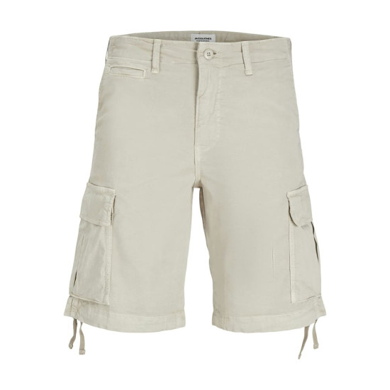 Jack and Jones Εκρού Βερμούδα Cargo - 12253122