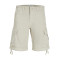 Jack and Jones Εκρού Βερμούδα Cargo - 12253122