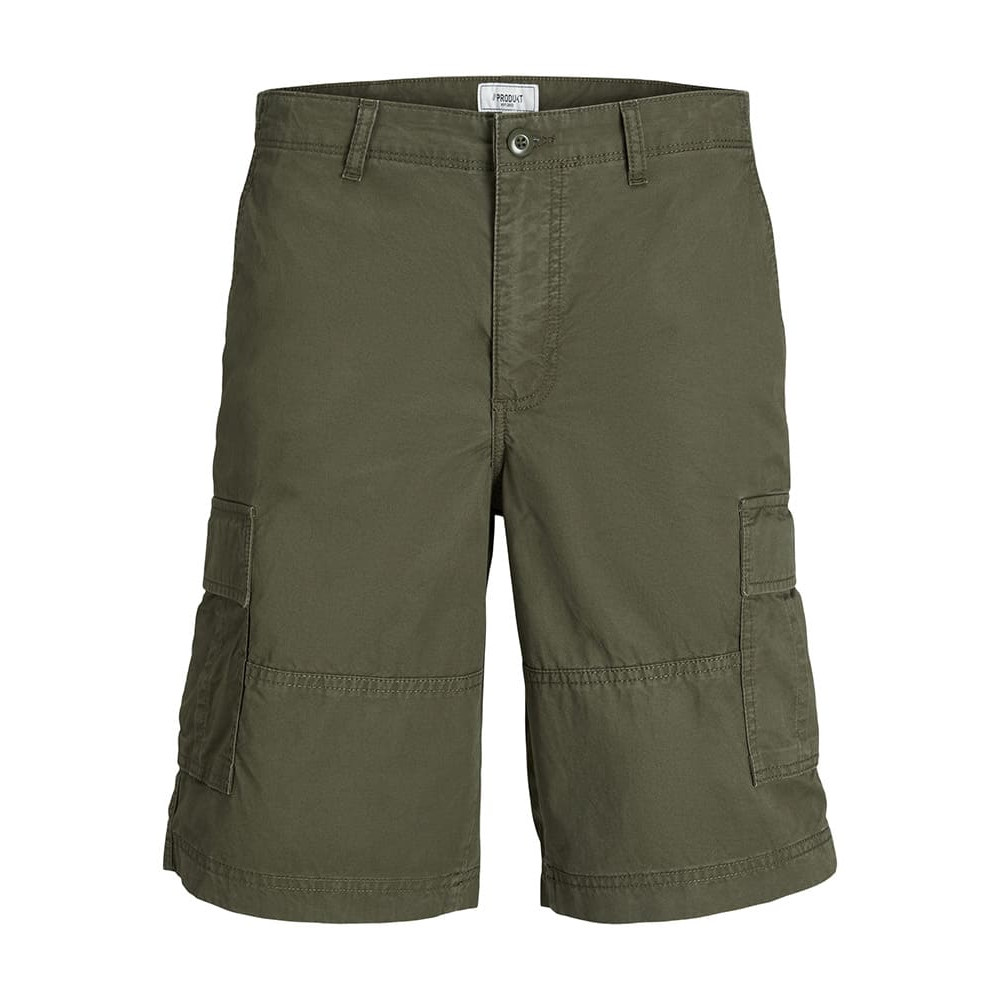 Jack and Jones Λαδί Βερμούδα Cargo - 12253276
