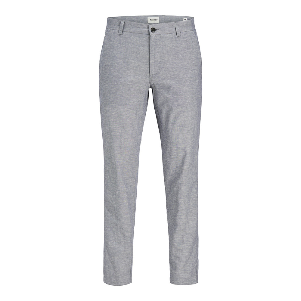 Jack and Jones Γκρι Παντελόνι Linen Blend- 12248604