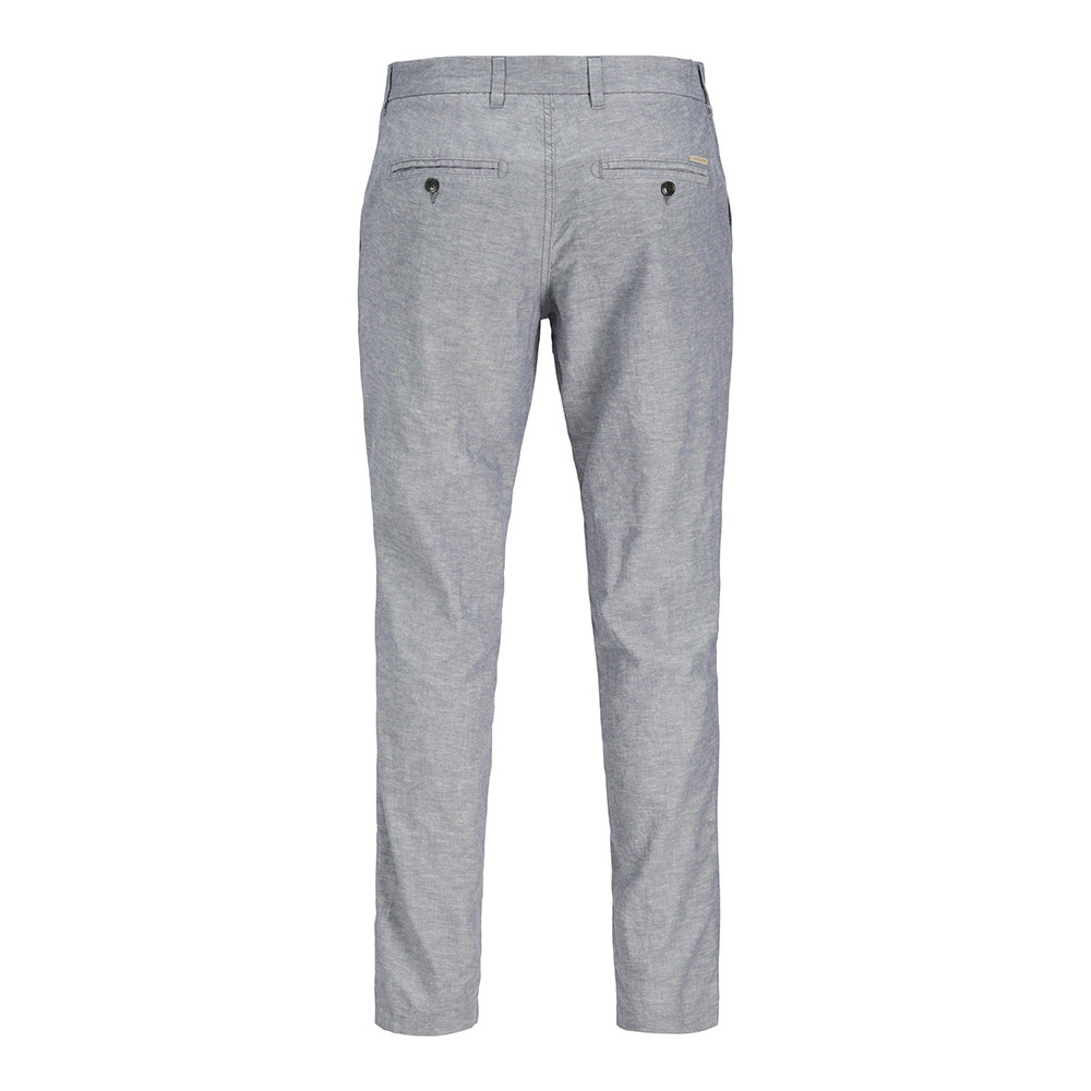 Jack and Jones Γκρι Παντελόνι Linen Blend- 12248604