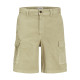 Jack and Jones Μπεζ Βερμούδα Cargo - 12269374