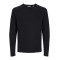Jack and Jones Μαύρο Πουλόβερ C Neck - 12269654