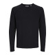 Jack and Jones Μαύρο Πουλόβερ C Neck - 12269654