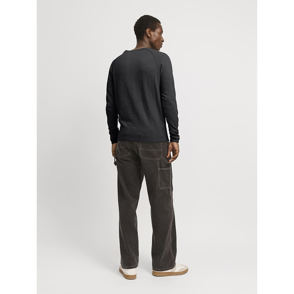 Jack and Jones Μαύρο Πουλόβερ C Neck - 12269654