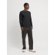 Jack and Jones Μαύρο Πουλόβερ C Neck - 12269654